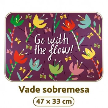 PVC. Vade de sobremesa FLOW 09252634 Grafoplas