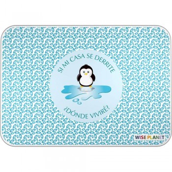 PVC. Vade de sobremesa PINGÜINO 09252631 Grafoplas