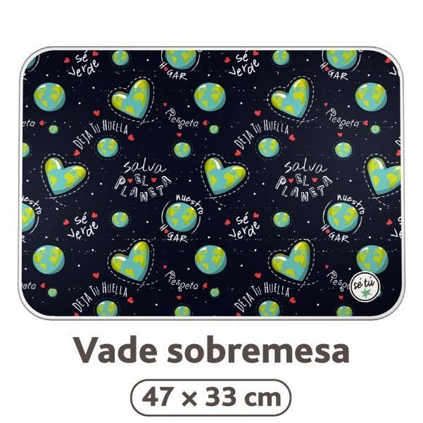 PVC. Vade de sobremesa PLANET 09252622 Grafoplas