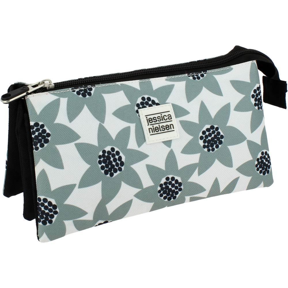 Portatodo triple Jessica Nielsen Flowers 37540629 Grafoplas