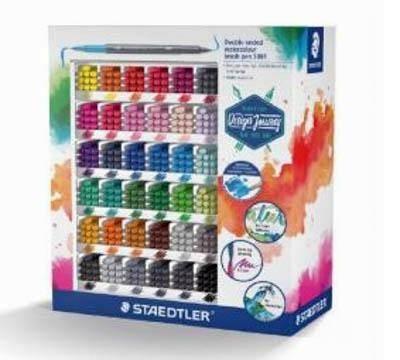 Expositor rotulador Staedtler doble 360 unidades 3001 CA360 Aqua pincel