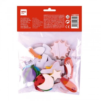 Goma eva Apli adhesivo Espacio b/56 surtido 19372