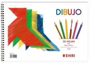 Block de dibujo Enri A4 Liso 20H. 120g. 100302787