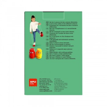 19565 JUEGO ZANCOS CON CORDÓN APLI