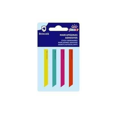 MARCA PAGINAS ADHESIVOS 4 X 50 UDS 331943 BISMARK
