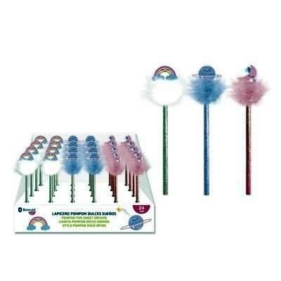LAPIZ POMPOM DULCES SUEÑOS 331886 BISMARK