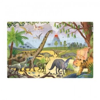 Juego Apli 19435 puzle glow in the dark dinosaurios 60 piezas