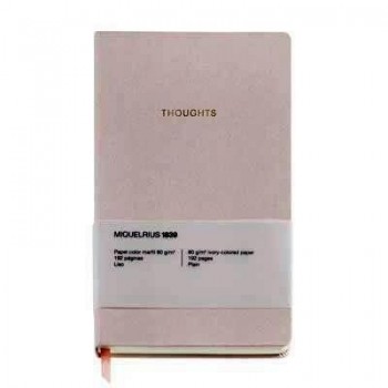 Cuaderno Miquelrius Rigido 134X215 96h. puntos 80g. Autumn Rosa MR8176