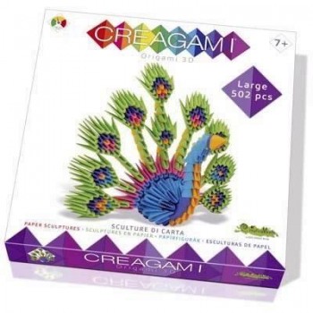 ORIGAMI 3D CREAGAMI PAVO REAL 738-IT01-2302