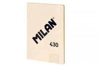 Libreta Milan 57242G48BG A4 48 hojas 95 gramos horizontal beige serie 1918