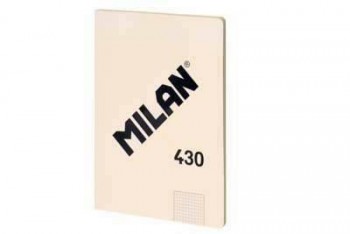 Libreta Milan 57243G48BG A4 48 hojas 95 gramos 5x5 beige serie 1918