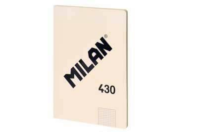 Libreta Milan 57243G48BG A4 48 hojas 95 gramos 5x5 beige serie 430