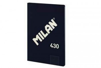 Libreta Milan 57243G48B A4 48 hojas 95 gramos 5x5 azul serie 1918