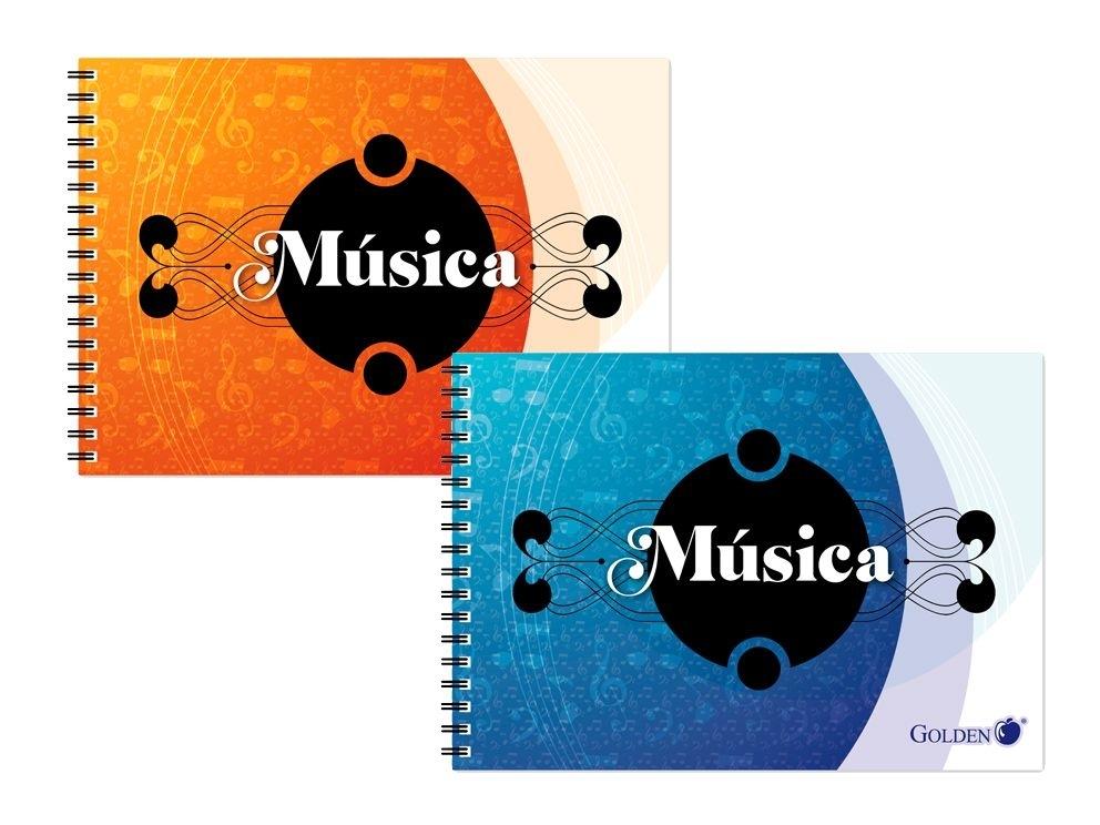GOLDEN CUADERNO MUSICA A4 321536