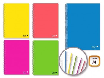 GOLDEN CUADERNO T.EX. A4 120 H.90 GR. MICROP. 331281