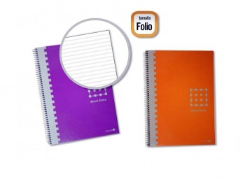 GOLDEN CUADERNO TAPA EXTRADURA  FOLIO  80H. 60GR. PAUT. 3.5 326675