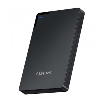 Caja Externa AISENS ASE-2520B   2.5" SATA a USB 3.0 (Sin Herramientas, Negra)