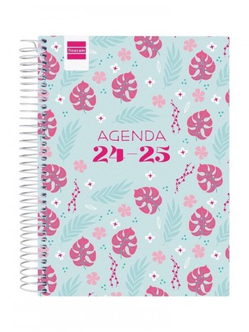 Agenda escolar 2024-2025 Finocam 4º dia pagina Cool selva 645060725