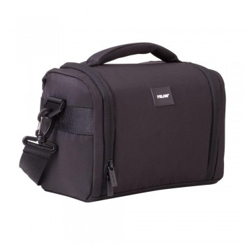 Bolsa isotérmica porta alimentos gran capacidad (5 L) serie Shadow, negro 08808DW Milan