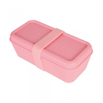 Recipiente para alimentos rectangular 0,75L colección 460 since 1918, rosa 085110Z460P Milan