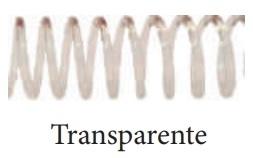 Espiral plástico DHP paso 56 6:1