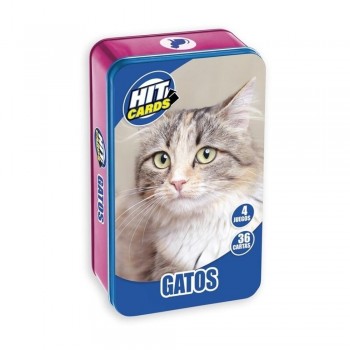 HIT CARDS CAJA METÁLICA - GATOS FUH007 IMAGILAND