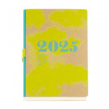 Agenda Miquelrius Anual 2025 155x213 Dia pagina Plus Back to basics Nubes MR34278