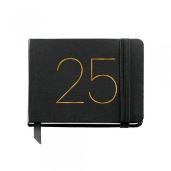 Agenda Miquelrius Anual 2025 105x74 Semana vista Pocket Chester Negro MR32039