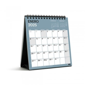 Calendario anual Miquelrius 2025 MR28235 Mesa para escribir 140x150 Chromat