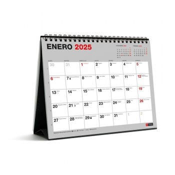 Calendario anual Miquelrius 2025 MR28248 Mesa Para escribir 250x200 Basico