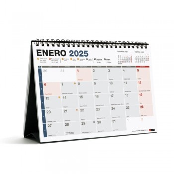 Calendario anual Miquelrius 2025 MR28262 Mesa Para escribir A5 210x149 Completo