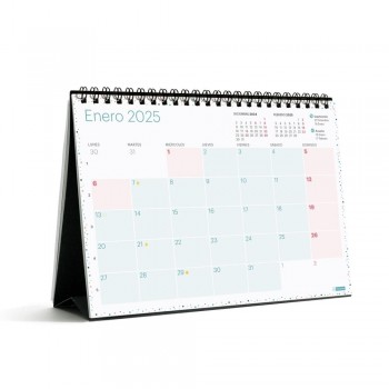 Calendario anual Miquelrius 2025 MR28264 Mesa Para escribir A5 210x149 Lovely