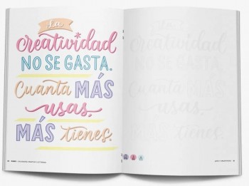 Cuaderno Rubio Caligrafia creativa y Lettering Arte y creatividad LETT ARTE