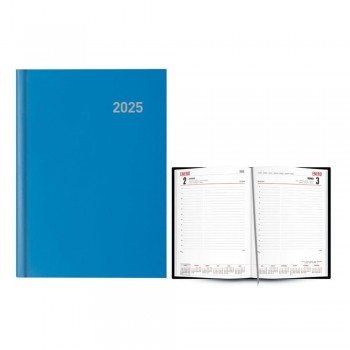 Agenda anual 2025 Ingraf Dia Pagina Paris azul cielo 355414 15x21 (No devolucion)