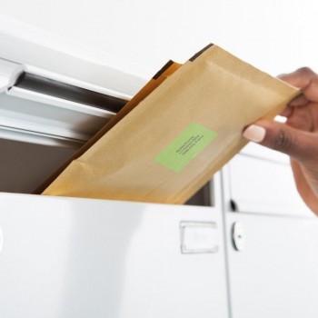 Etiqueta Fotocopiadora Apli 11837 70x37 Verde 100 hojas