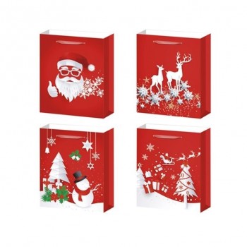 BOLSA MEDIANA NAVIDAD RED  ARGUVAL 46842