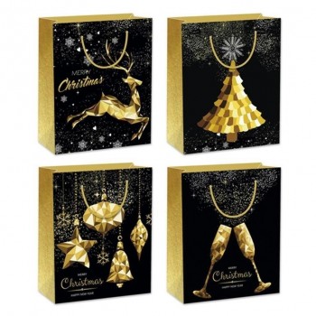 BOLSA GRANDE NAVIDAD GOLDEN  ARGUVAL 46855