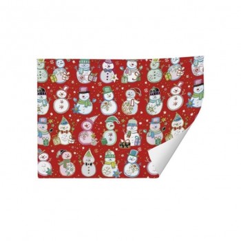 PAPEL NAVIDAD TURNOWSKY ROJO   ARGUVAL 39078