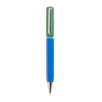 BOLÍGRAFO METÁLICO VERDE AZUL BRIGHT MR11965 MIQUELRIUS