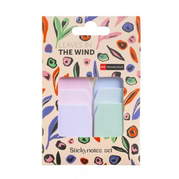 SET STICKY NOTES LEAVES WIND MR7496 MIQUELRIUS