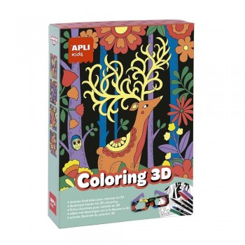 Juego Apli 18867 Coloring 3D