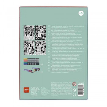 Juego Apli 18867 Coloring 3D