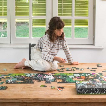 Juego Apli 19692 puzle Glow in the dark Bosque magico 200 piezas