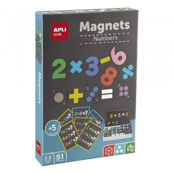 Juego Apli 19444 Magnético Numeros 51 piezas