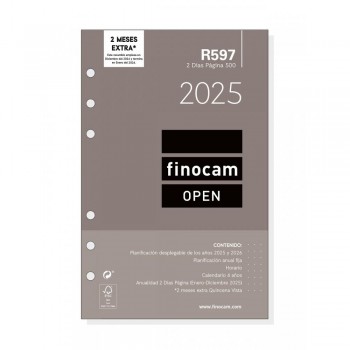 RECAMBIO FINOCAM ANUAL 500 R597 2DP 2025+ 711600025