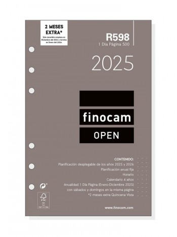 Recambio Finocam 2025 open R598 500 dia pagina 711670025