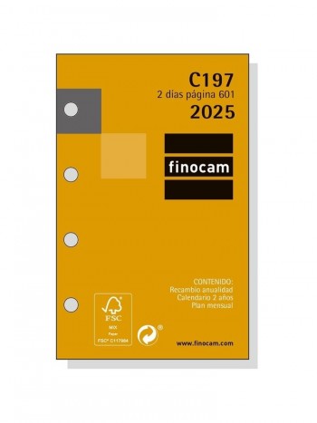 Recambio Finocam 2025 C197 601 2 dias pagina 201270025