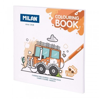 Cuaderno para colorear 'Let's go trip' 54218GC05 Milan