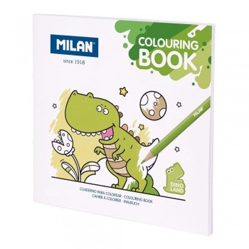 Cuaderno para colorear 'Dino land' 54218GC03 Milan