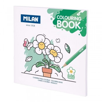 Cuaderno para colorear 'Green & grow' 54218GC04 Milan